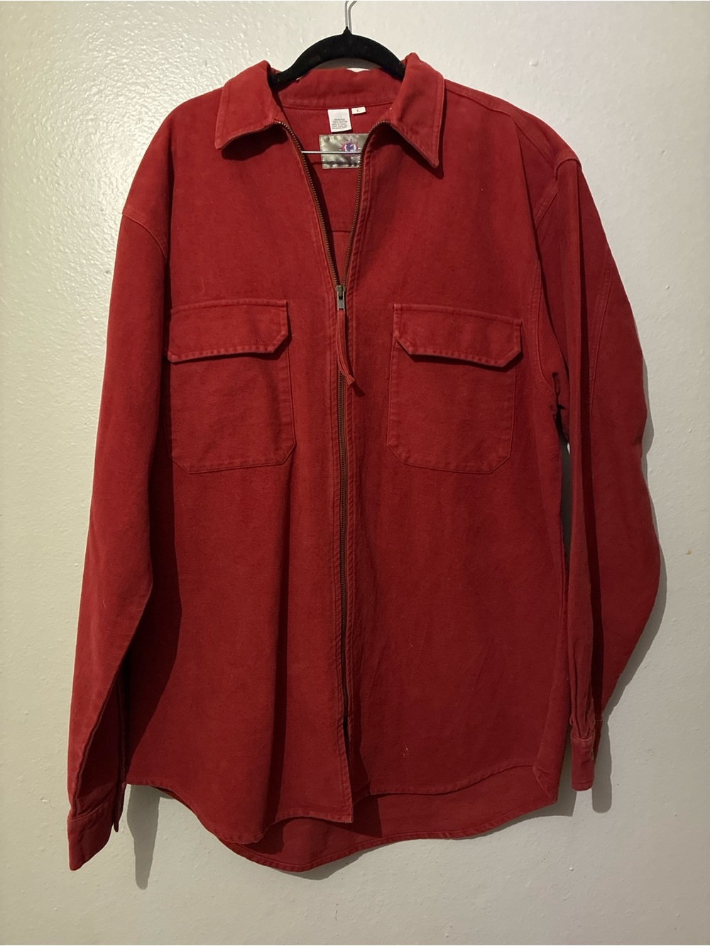 The Territory Ahead Men’s Red Zip Shirt Jacket